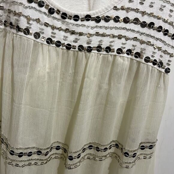 Starscene Los Angeles Sheer Sleeveless Tank Top Layer Piece Women's Large - Picture 7 of 10